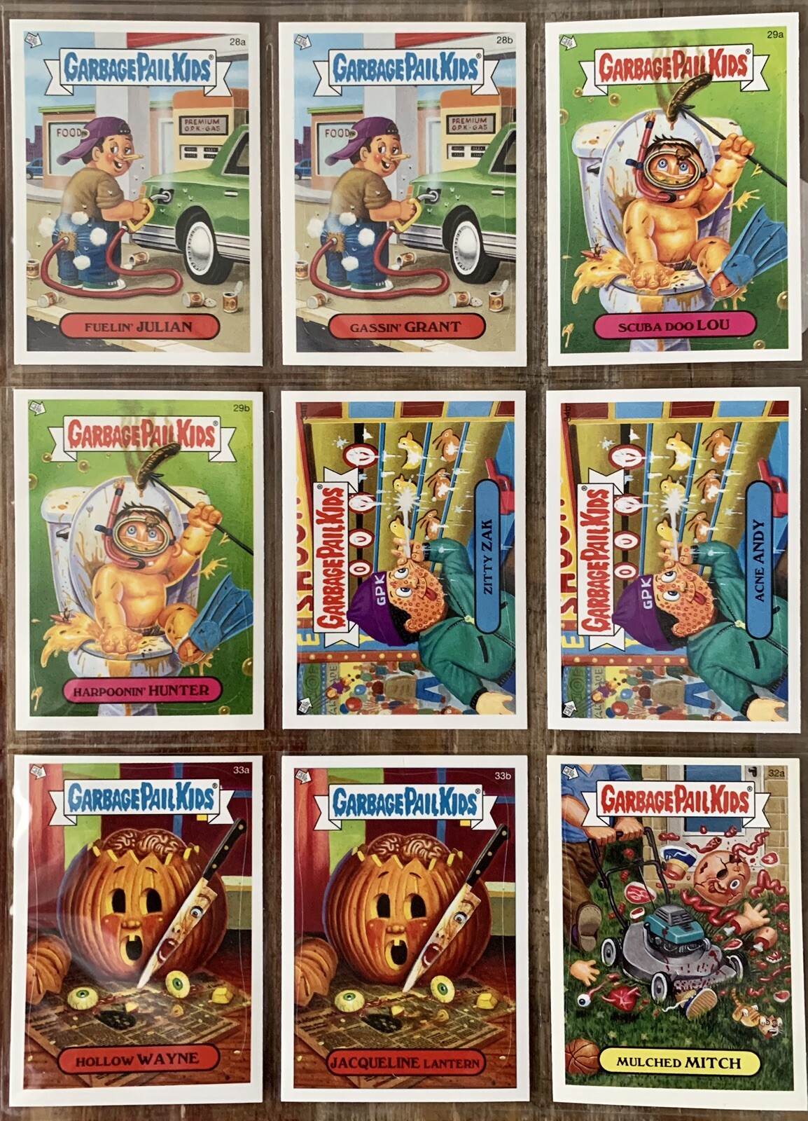 2005 TOPPS GARBAGE PAIL KIDS ANS4 ALL NEW SERIES 4 BASE 80 CARD SET WITH BINDER!