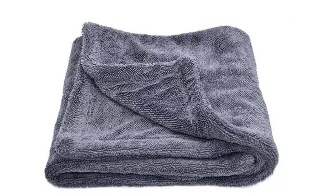 MicroFiber Drying Towel Edgeless 1400gsm Gray | 27" x 36" | EXTRA LARGE