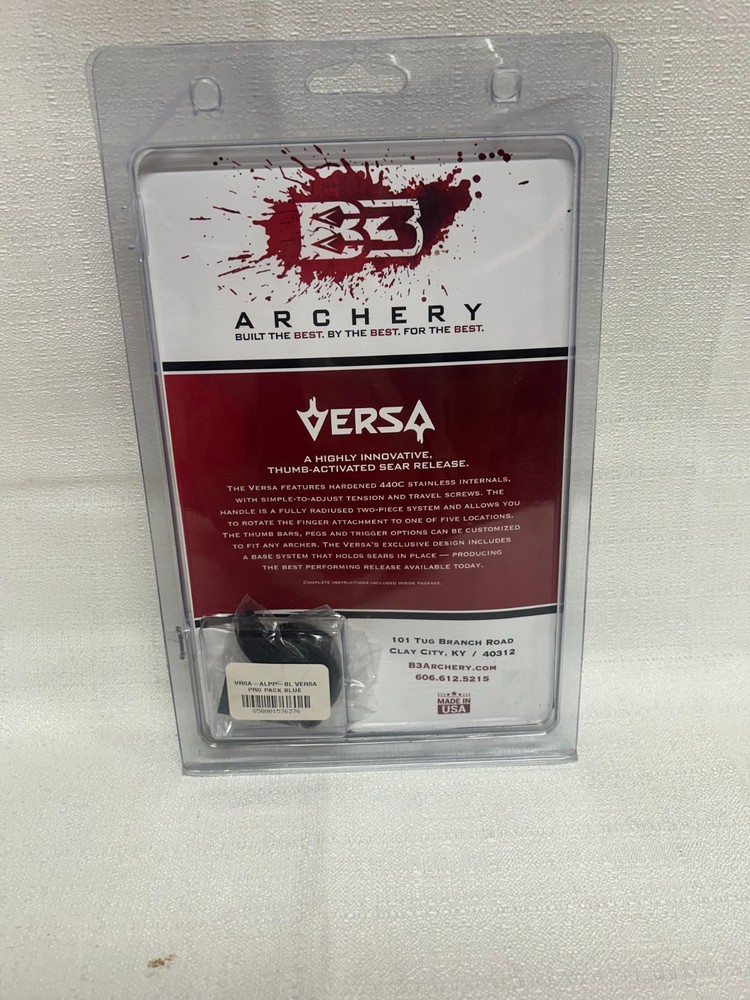 B3 Versa Release