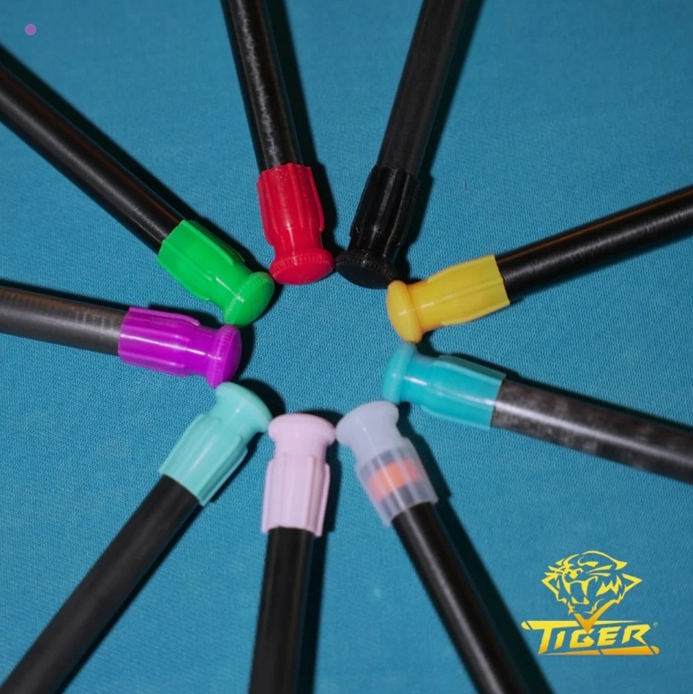 Tiger Tip & Ferrule Protector - 2pk. Amethyst 9-13.5mm