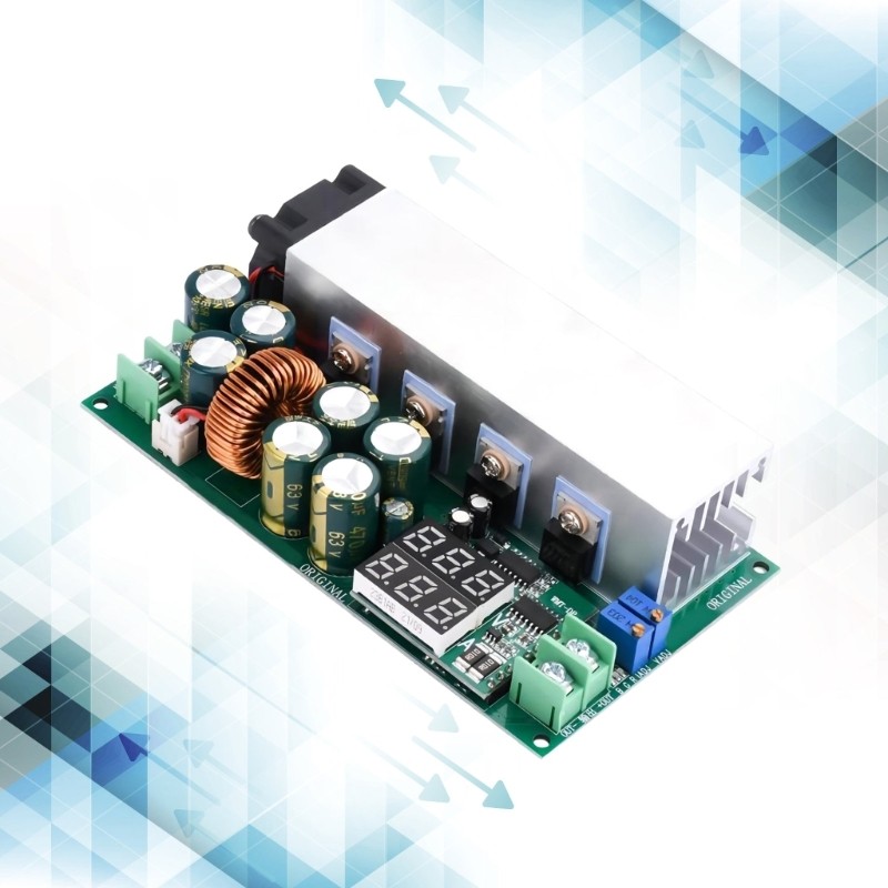 Direct Current Step Down Module Bucker Converters Power AdjustableDC12-80V 20A