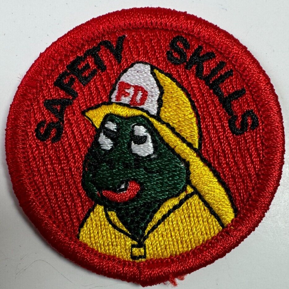 2" Safety Skills Fire Department Patch