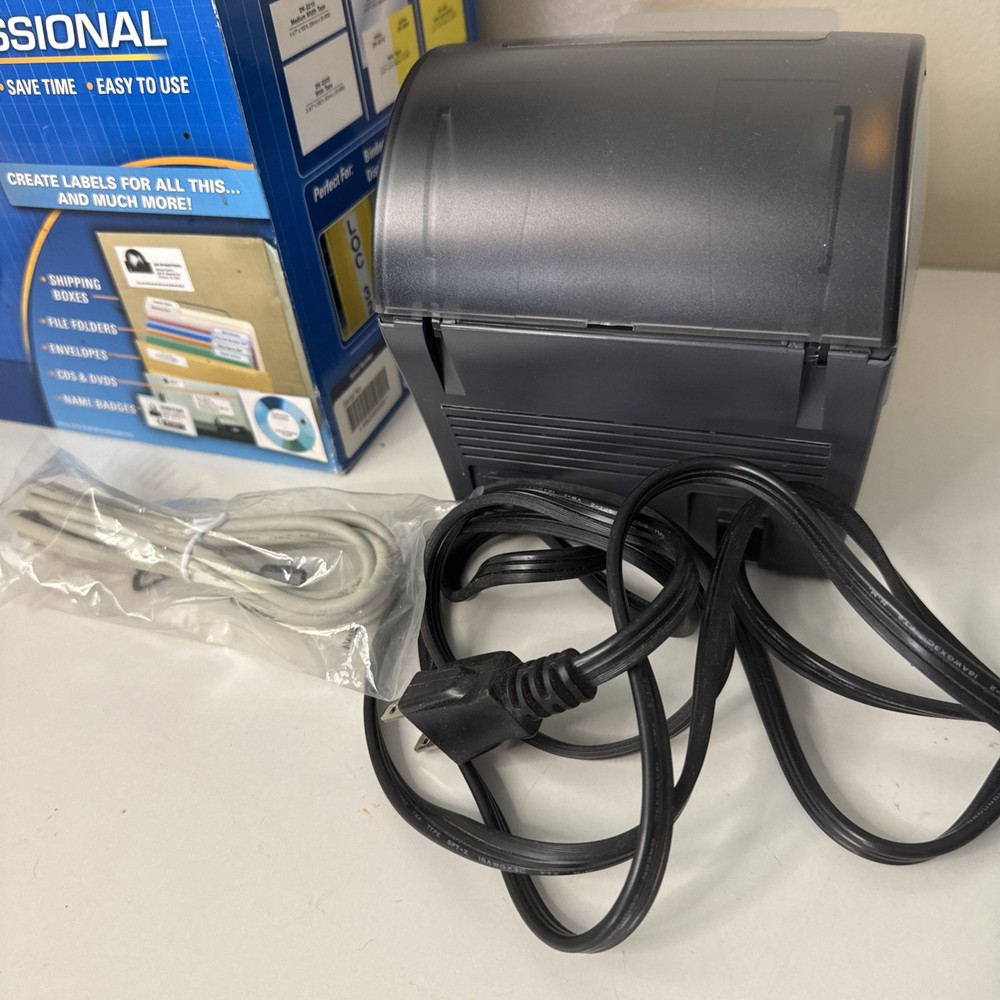 Brother QL-570 Professional Label Printer High Resolution Incomplete Open Box