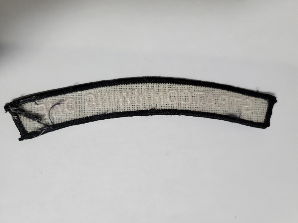 US Navy STRATCOMMWING ONE Strategic Communications Wing ONE Segment Patch Tab