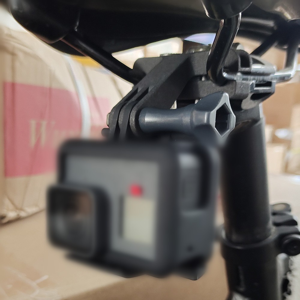 Camera Bicycle Saddle Rail Light Mount Holder Bracket Base For Gopro Camera