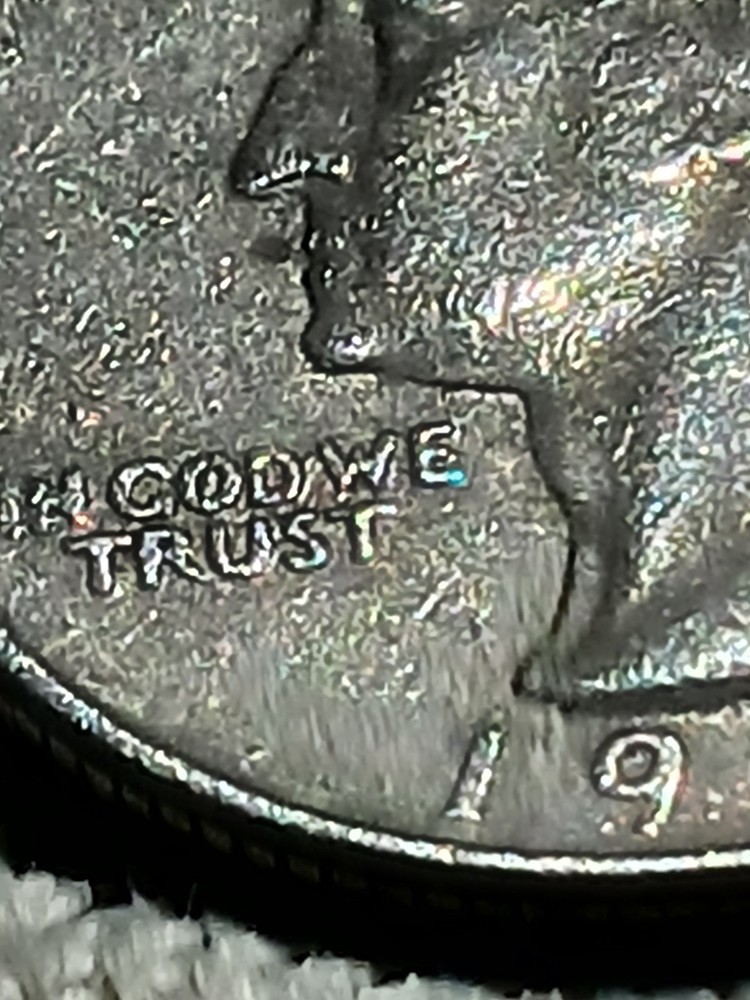 1988 RARE D MINT QUARTER WITH DIE ERRORS, IN PRECISE CONDITION +ECT