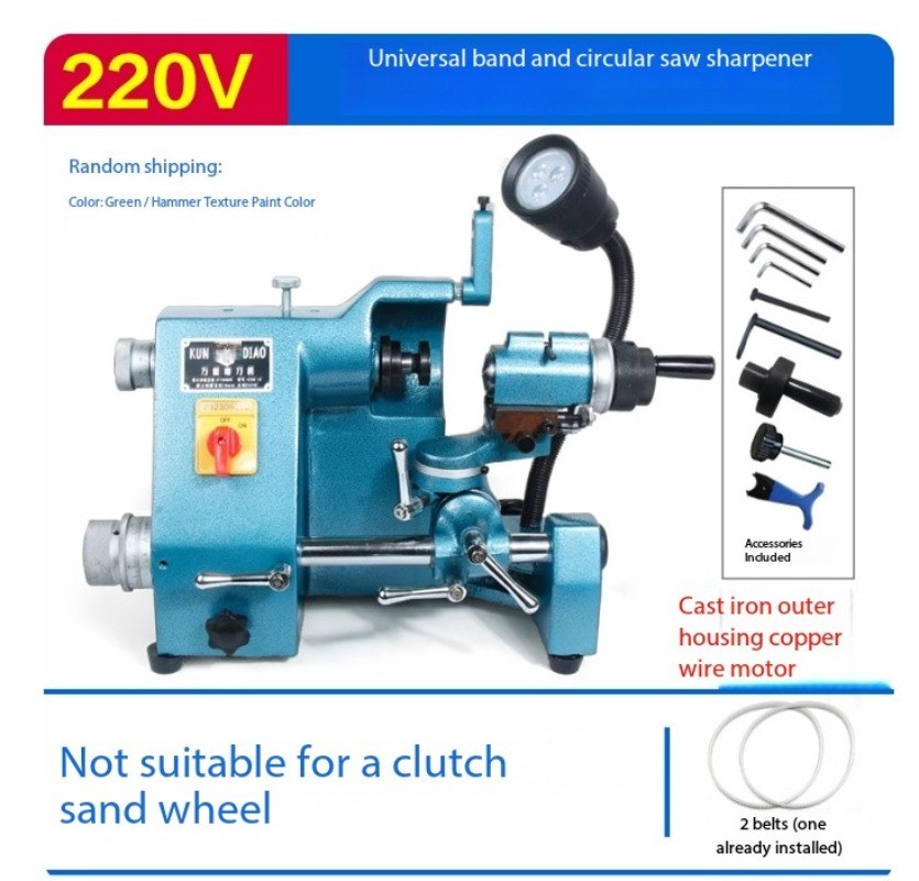 High-Precision Universal Knife Sharpener Hand-Cranked Bench-Top Grinding Machine