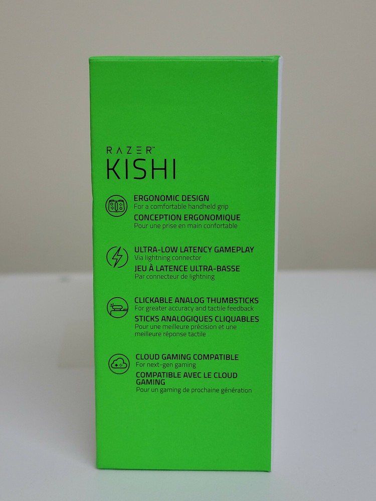 Razer Kishi - Universal Gaming Controller for iPhone - Black - Open-Box