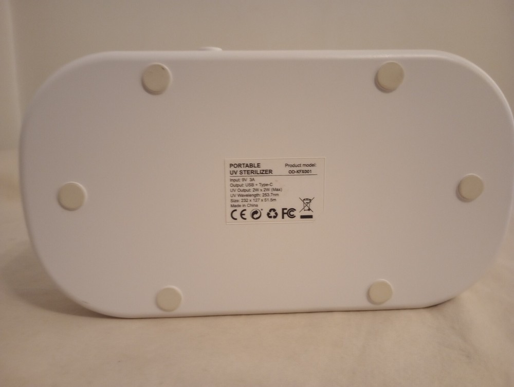 Portable UV Sterilizer Model OD-KFX001