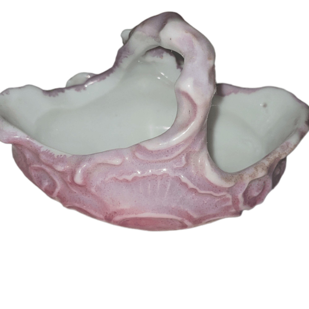 Vintage ceramic basket Japan