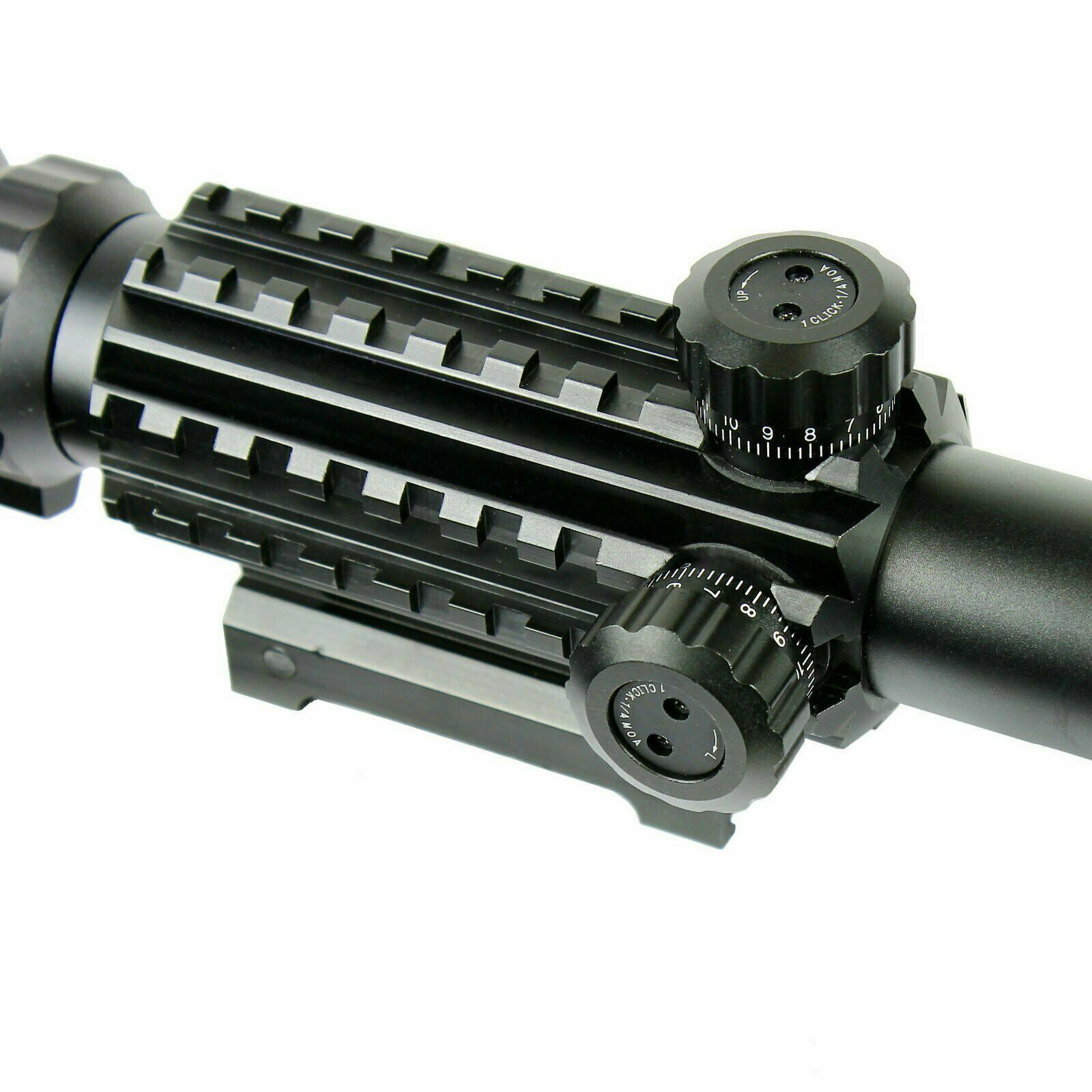 4-12X50 Rifle Scope R/G Mil-dot with Holographic Sight & Red Laser JG8