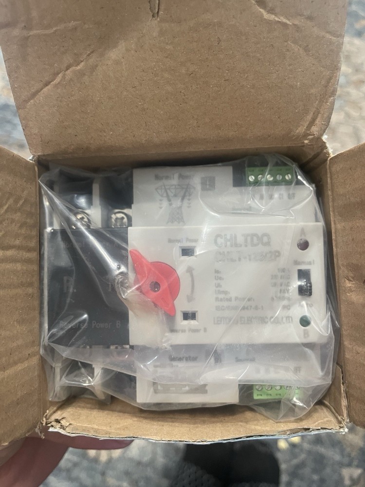 Compact Automatic Transfer Switch Electrical Selector Switches Dual O5O7