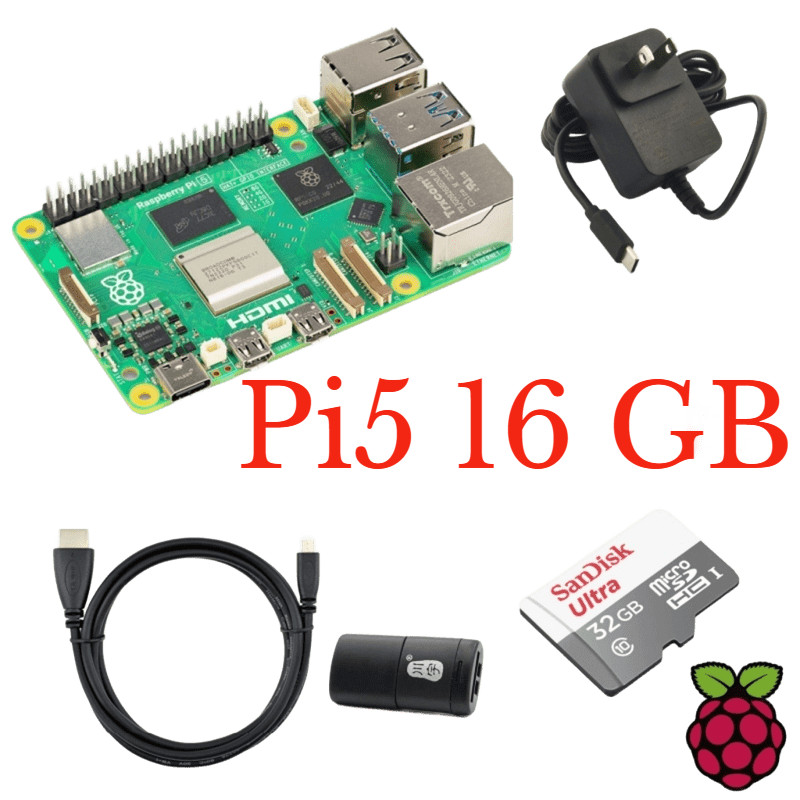 Raspberry Pi 5 16GB Budget Kit
