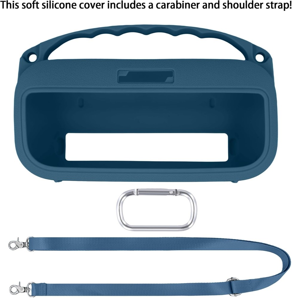 Silicone Speaker Protective Case Blue