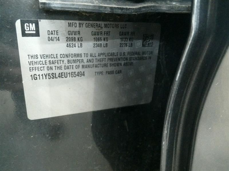 Driver Left Front Spindle/Knuckle Fits 14-20 IMPALA 104006362