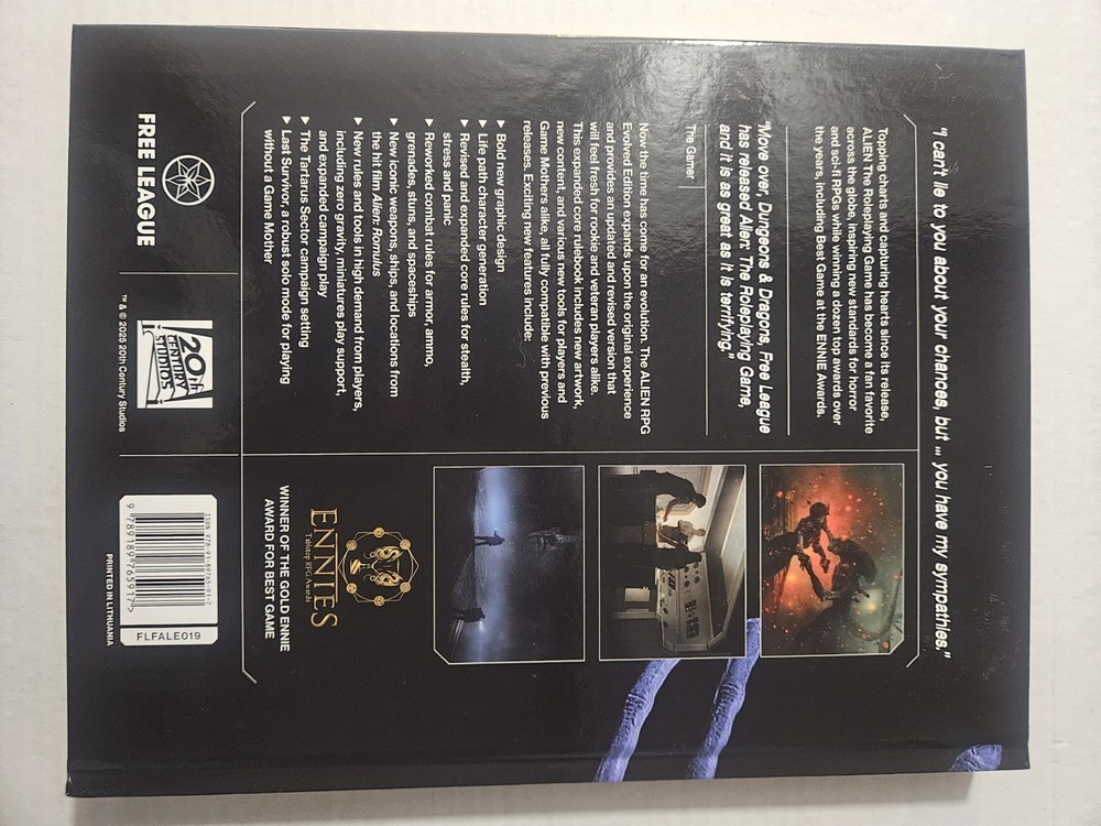 Alien RPG: Evolved Edition Core Rulebook