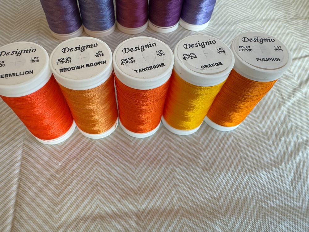 Designio Embroidery Thread, 50 Spools