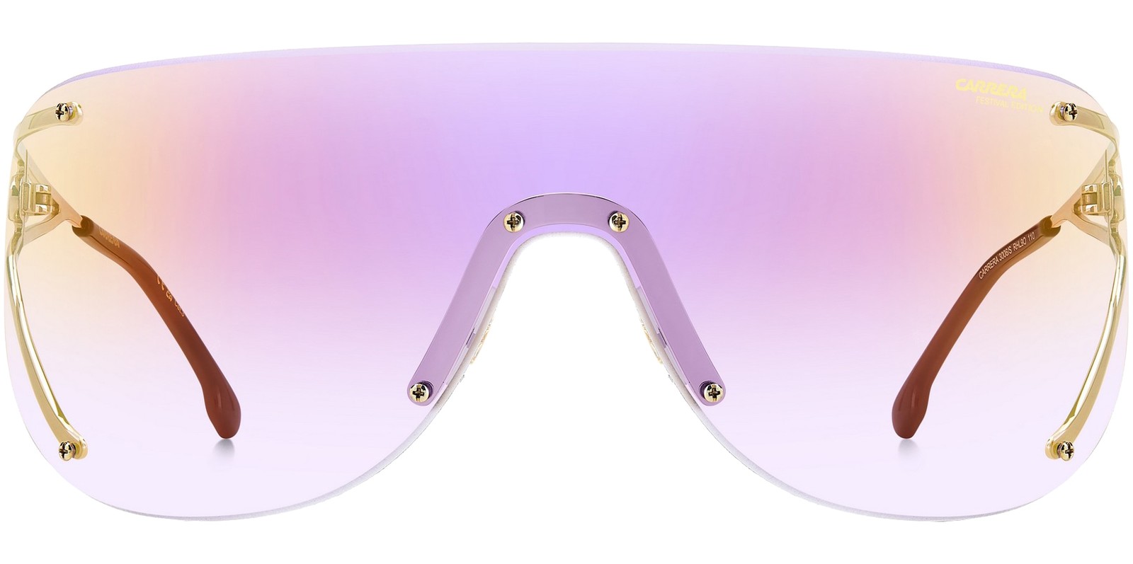 Carrera Women's Festival Edition Rimless Shield Sunglasses - CA3006S 0RHL TE