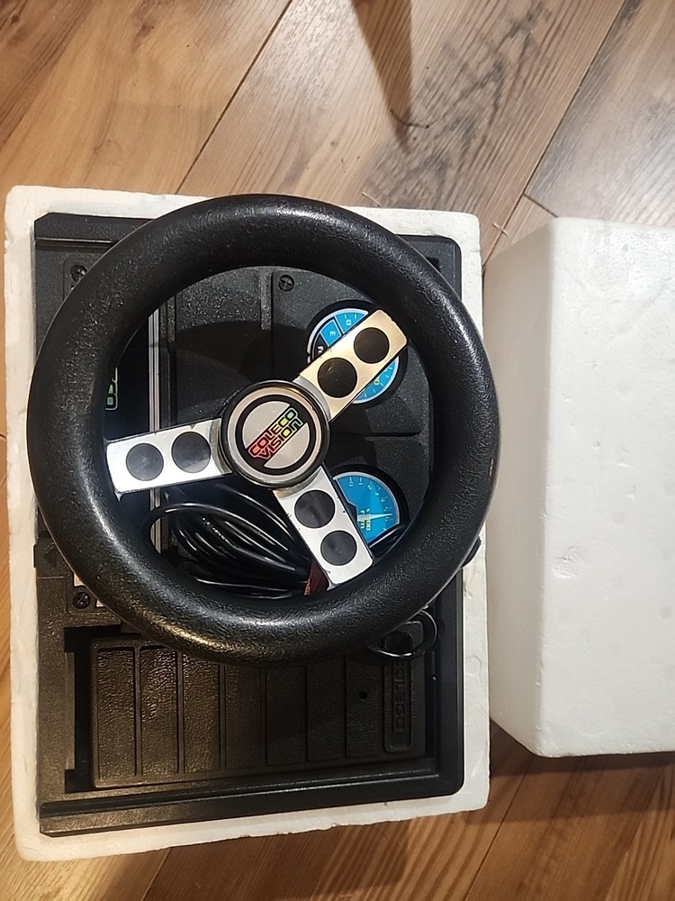 Coleco Vision Expansion Module #2 Steering Wheel