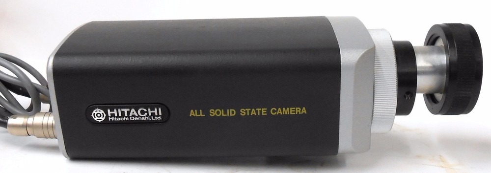 HITACHI DENSHI KP-120U CCTV ALL SOLID STATE CAMERA, 0.3 AMP, DC 9V