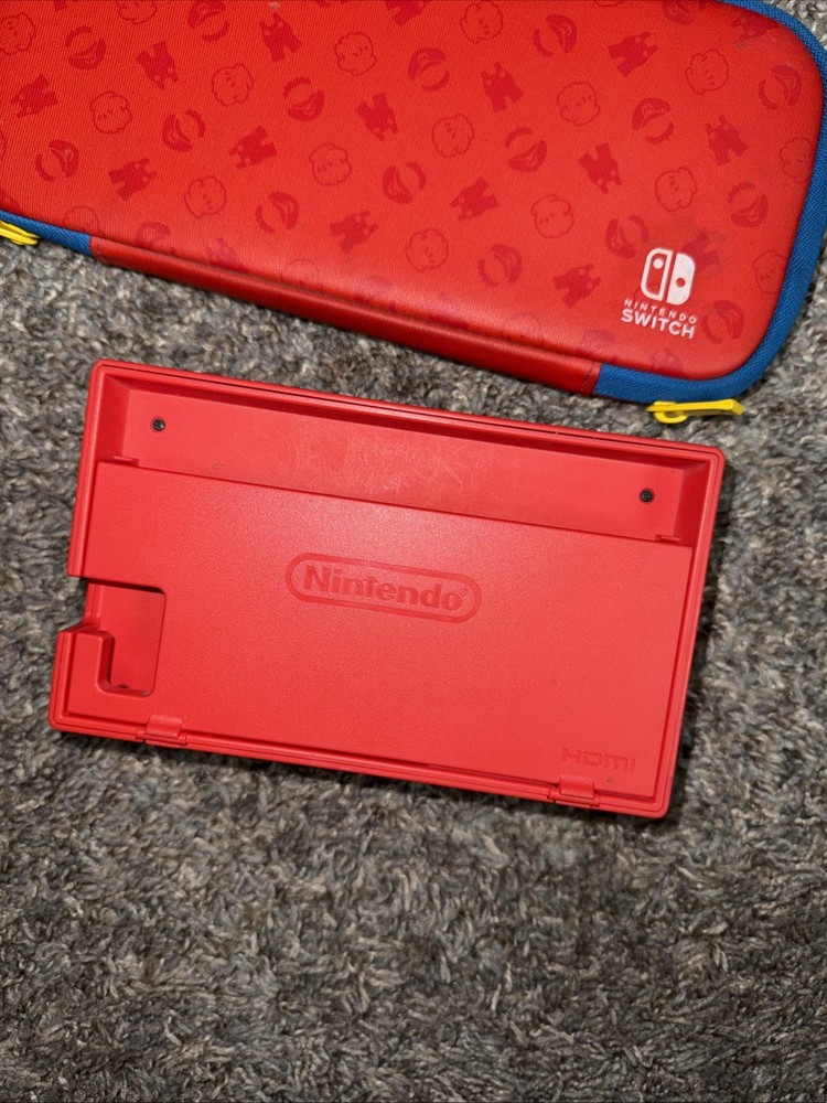 Authentic Mario Red&Blue Edition TV/CHARGE DOCK+CASE+HOLDER [Nintendo Switch]