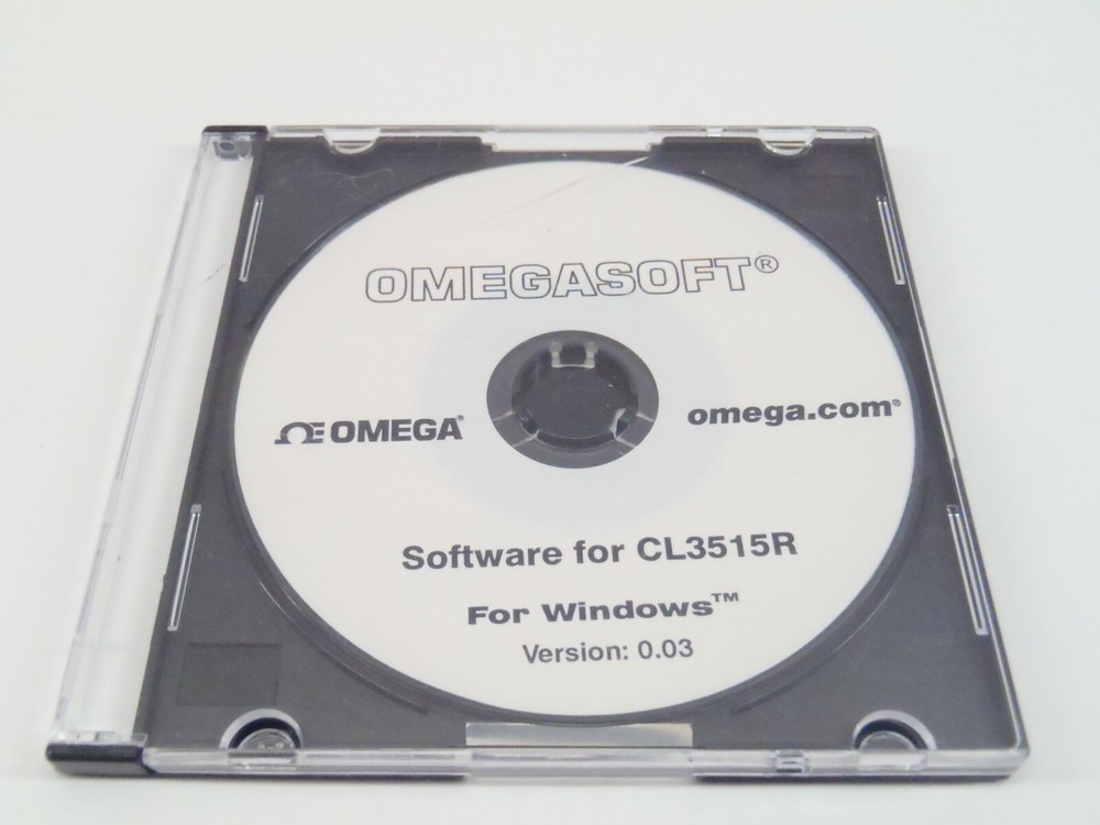 Omega Omegasoft Software for CL3515R Version 0.03