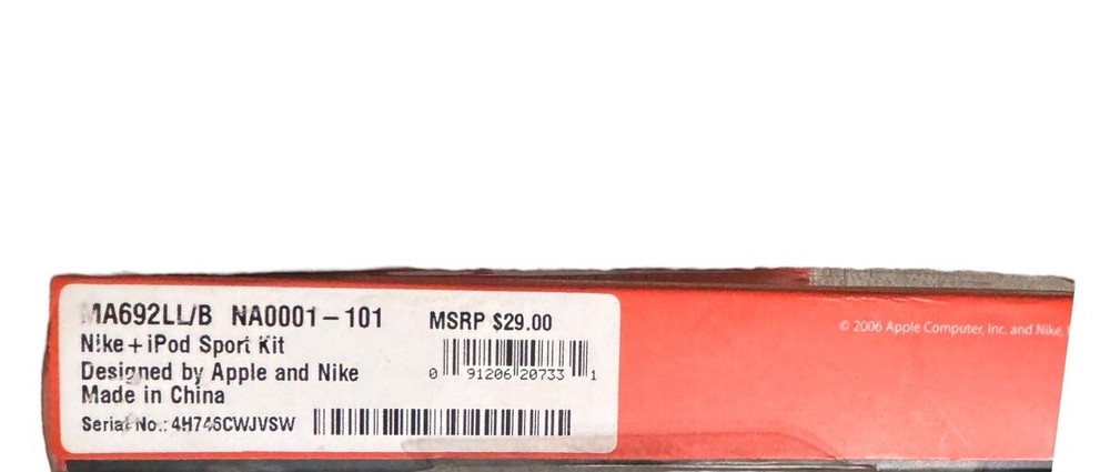 Nike + iPod Nano Sport Kit Sensor Wireless OPEN BOX