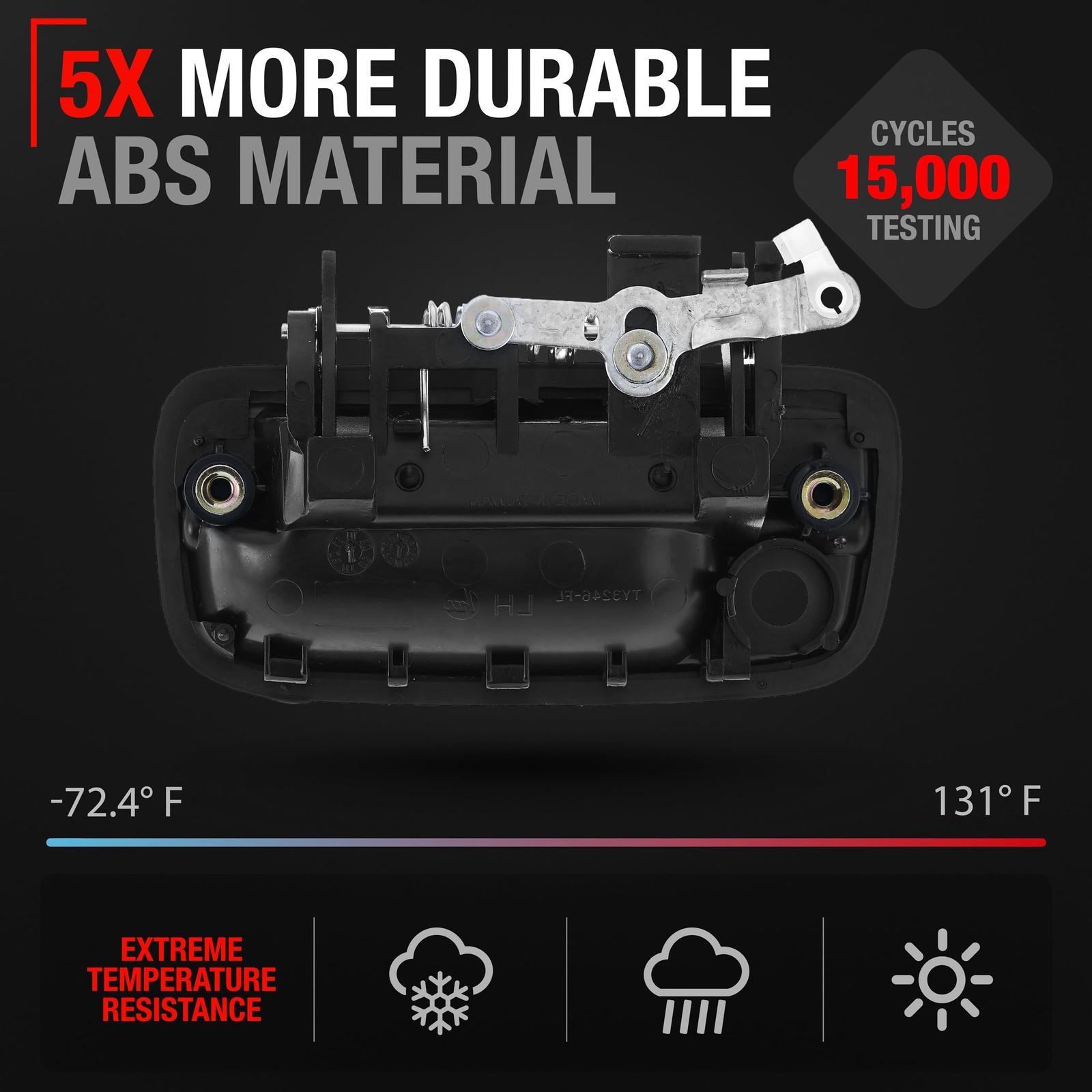 69210-35020 95-04 Toyota Tacoma Exterior Front Right Passenger Side Door Handle