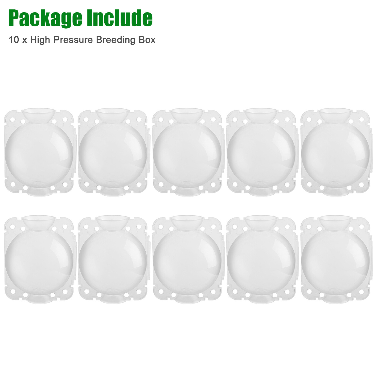 10x Reusable Plant Root Growing Box Air Layering Pods High Pressure Grafting Box