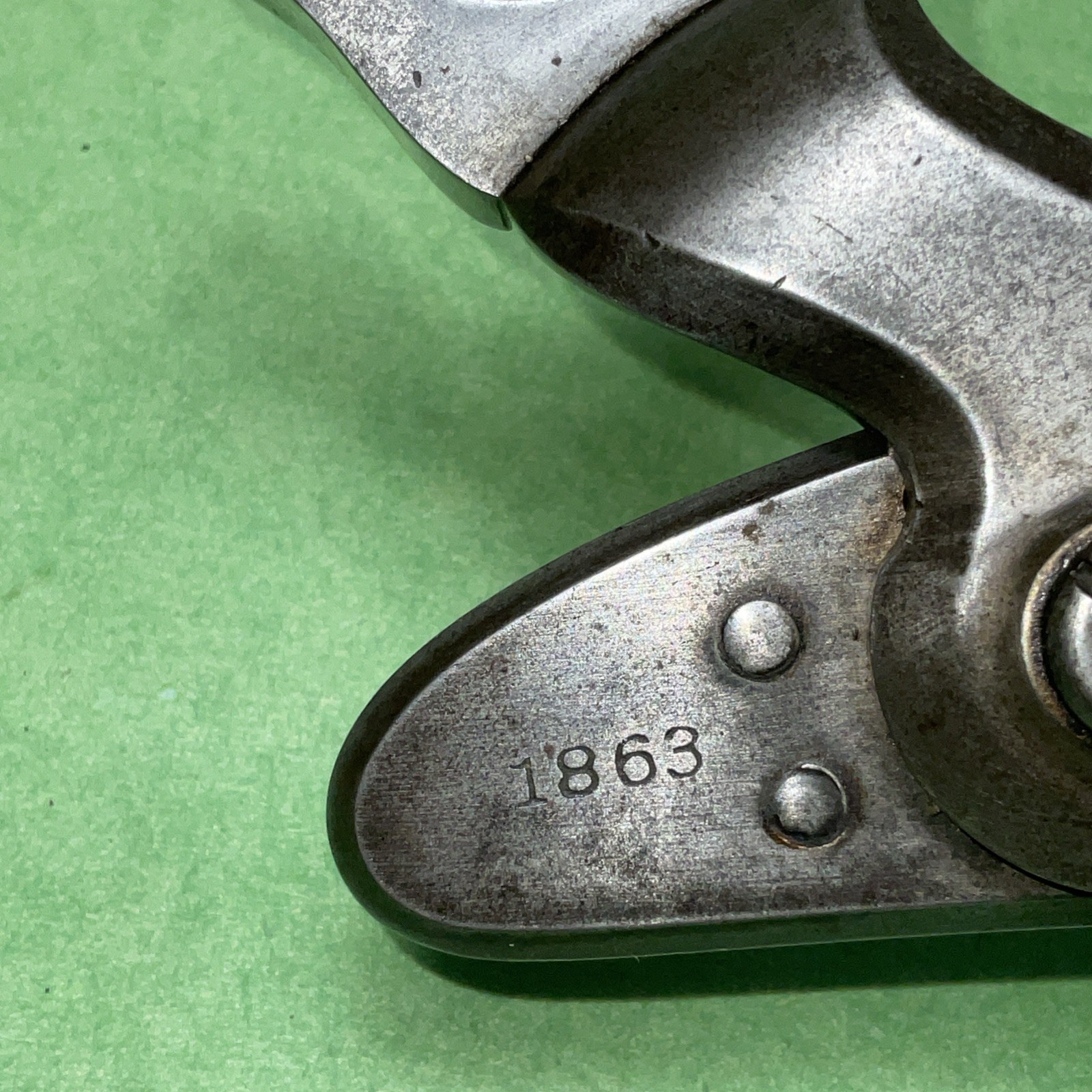 US Springfield Trapdoor Early Lock 50-70 Models 1868-69-1870 w/ Both Lock Screws