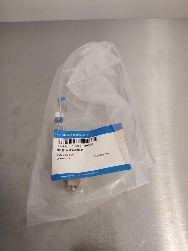 Agilent 19251-80525 Split/splitless inlet, split vent weldment assembly