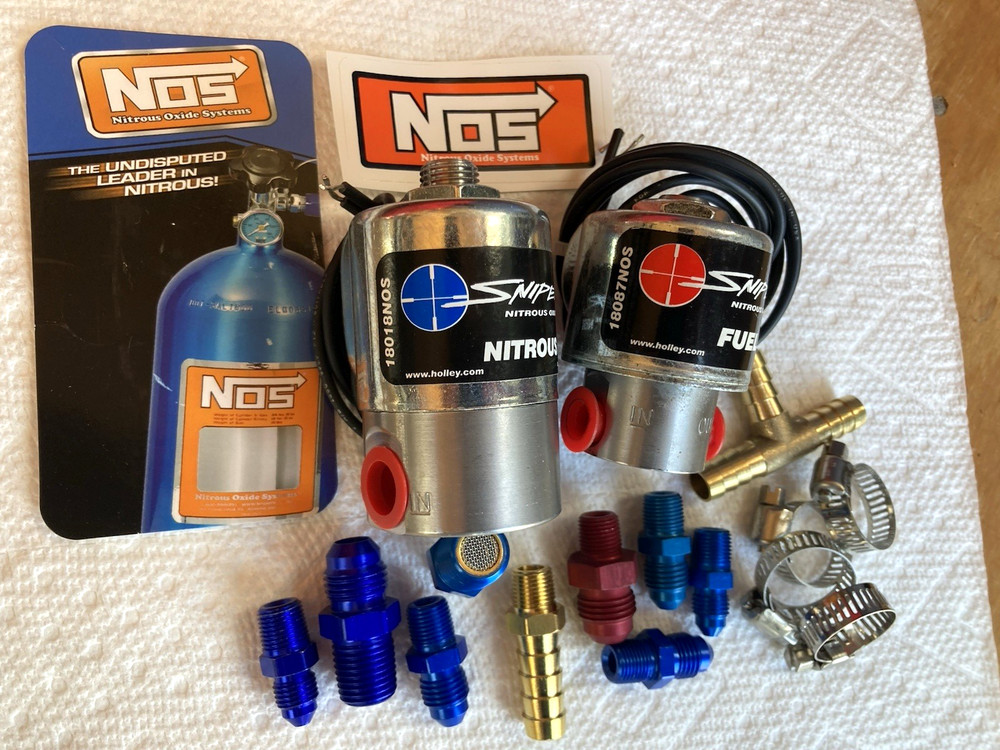 NOS SNIPER NITROUS+FUEL SOLENOID KIT 250+HP