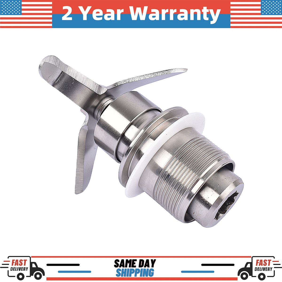 For Waring CB6 CB10 CB15 Cutting Blade Assembly Replacement 502977 Assembled