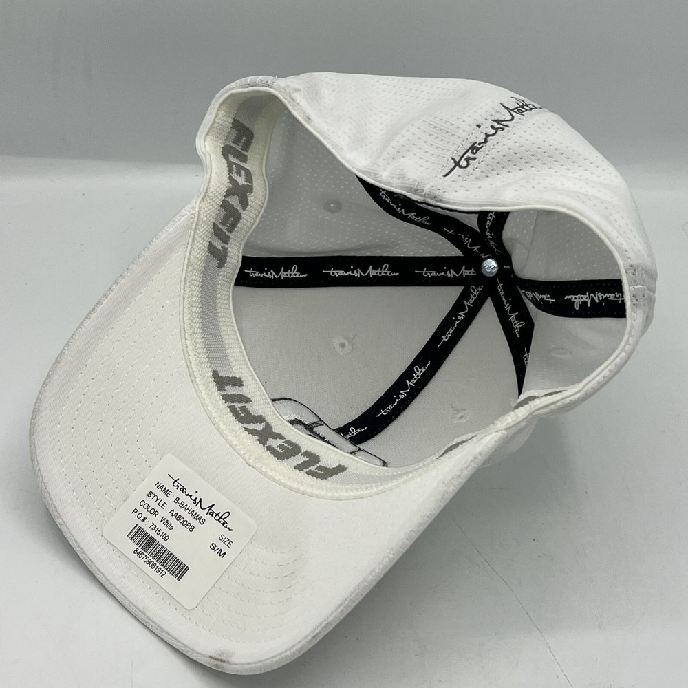 Stuart Appleby Signed Travis Mathew Hat Autograph White Golf Flexfit