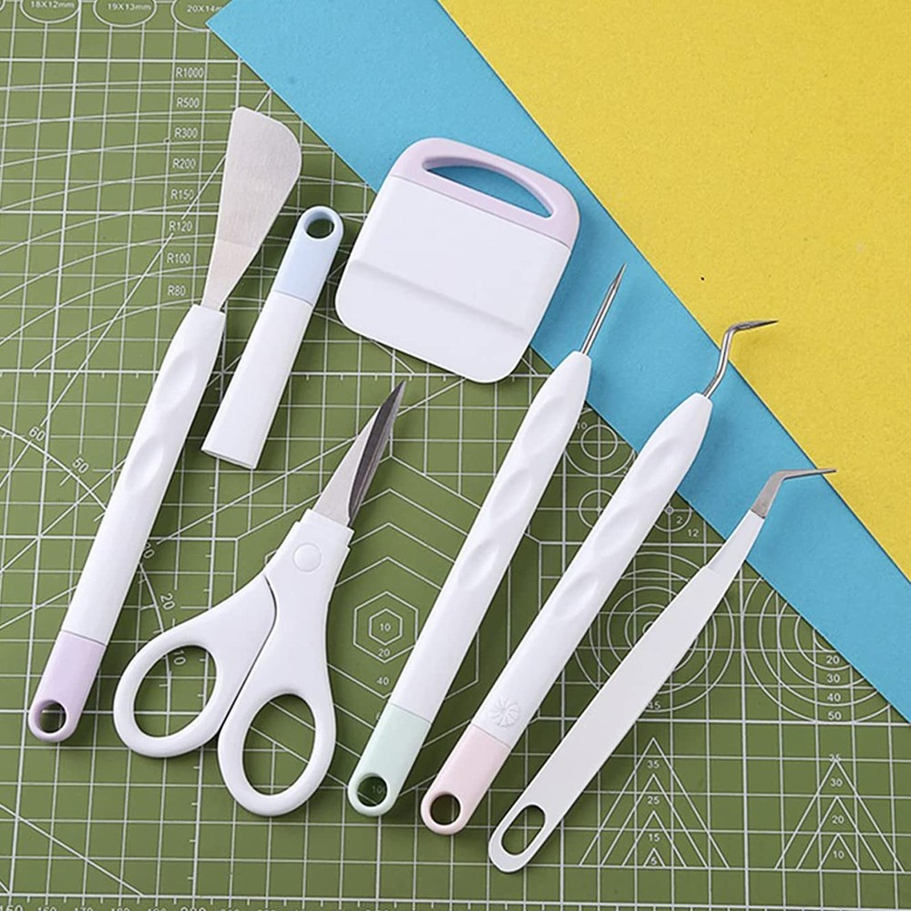 13 Pcs Vinyl Weeding Tools Stainless Steel Plotter Accessories HTV, Precision...