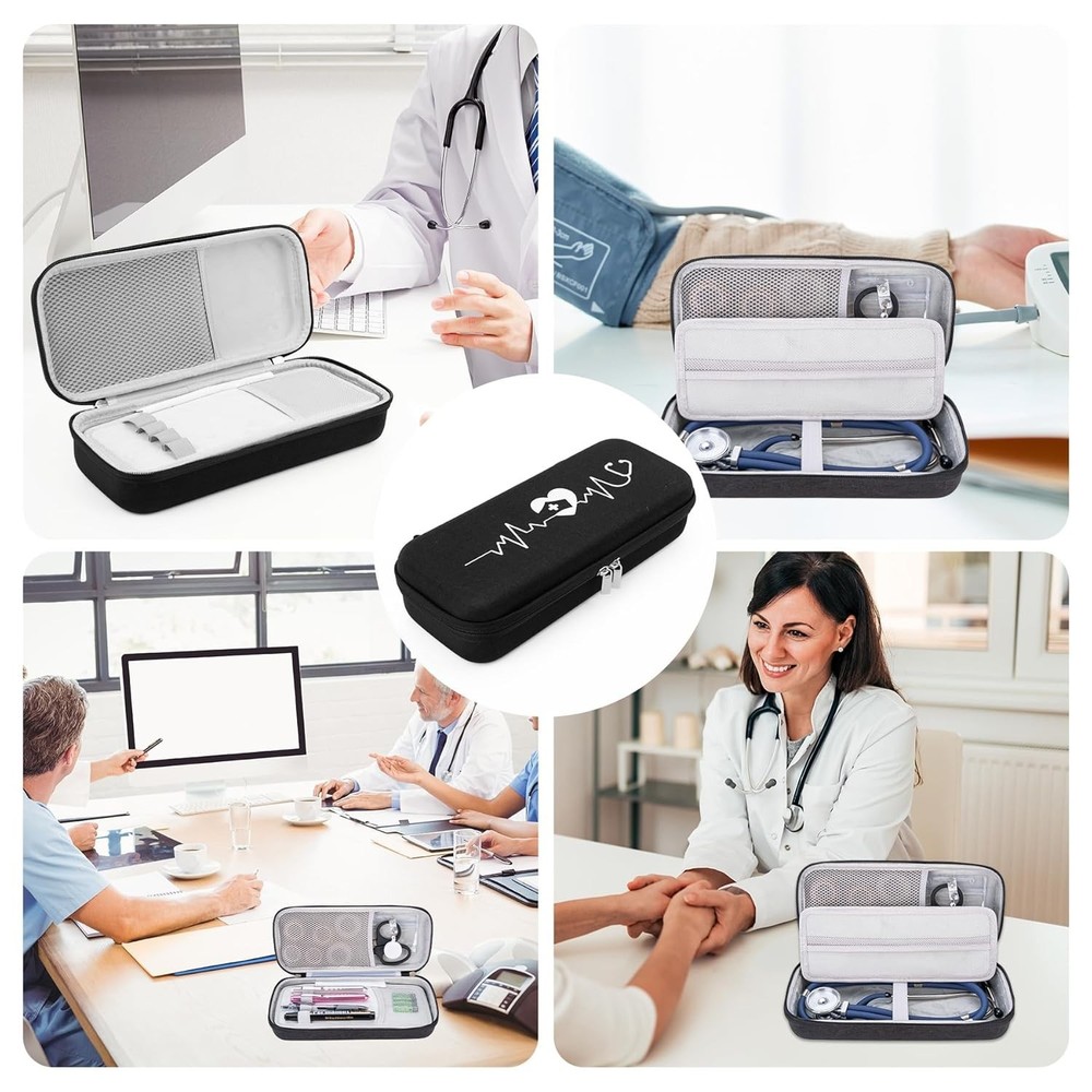 17 Pcs Stethoscope Case Kit, Nursing School Essentials Include Stethoscope Case,