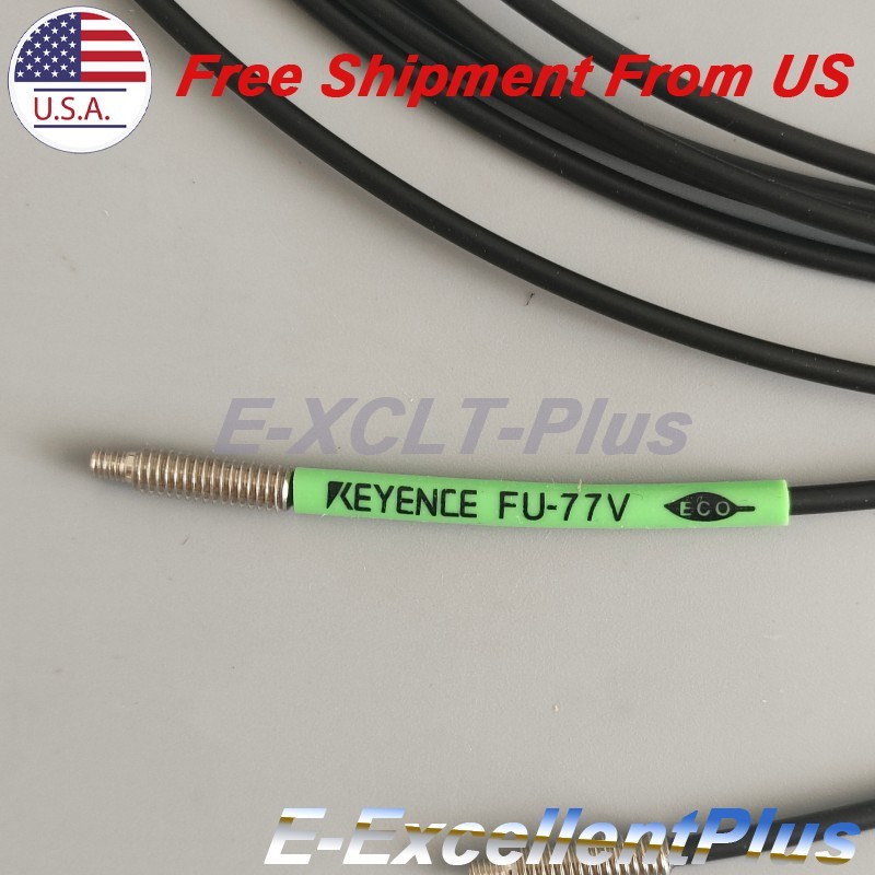 For Keyence FU-77V Transmissive Fiber Optic Sensor Amplifier Switch Digital Unit