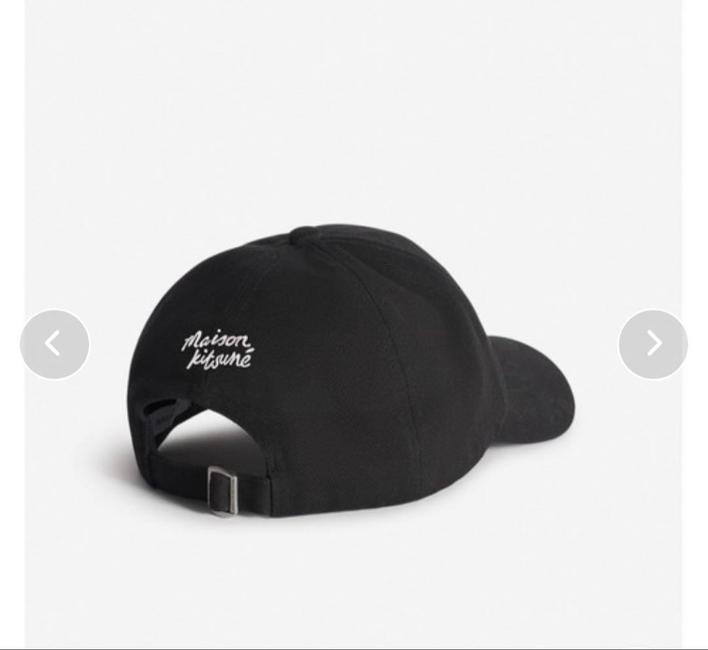 DOUBLE FOX HEAD CAP Maison Kitsun