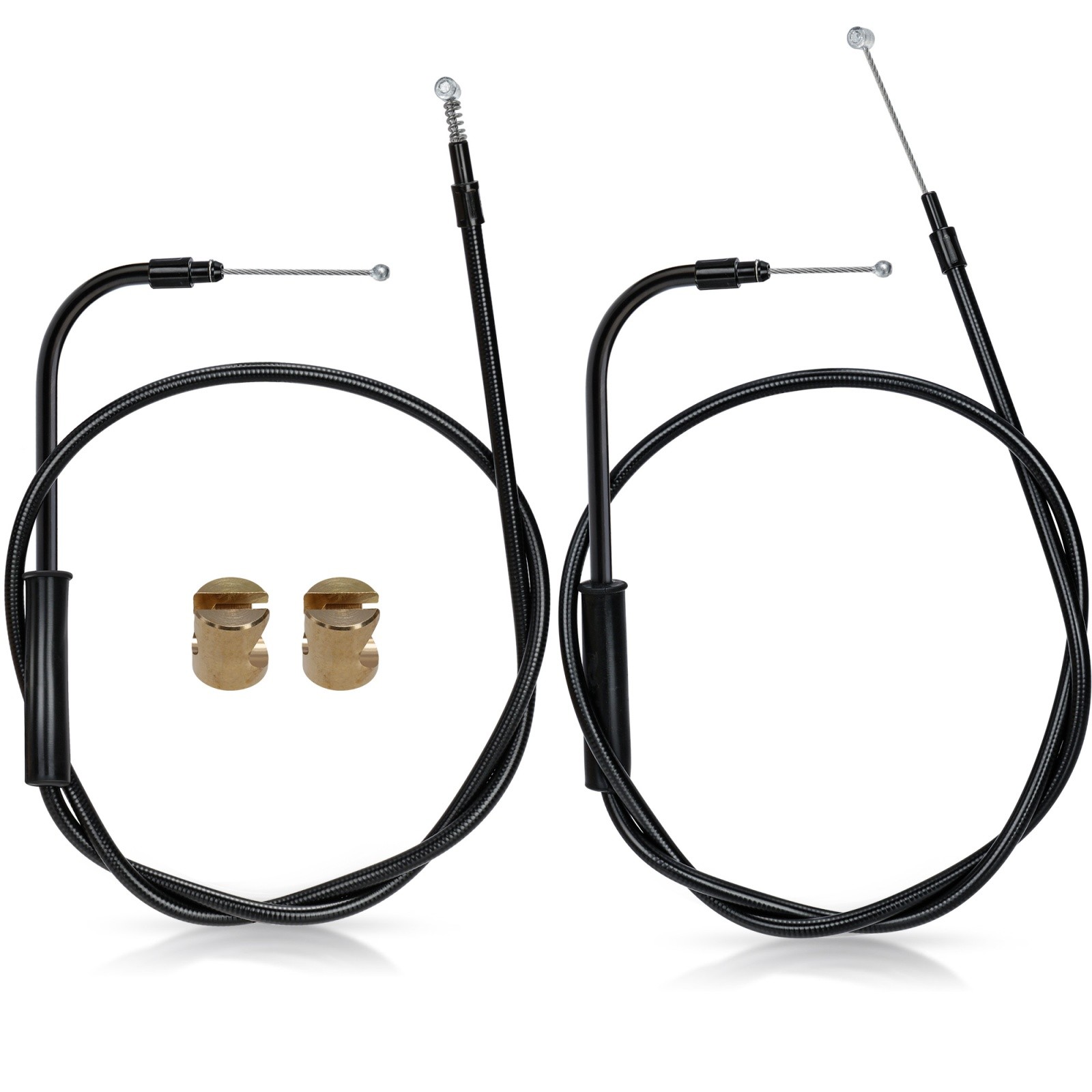 43" Black Throttle Idle Cable for Harley 00-06 Touring Electra Glide Road King