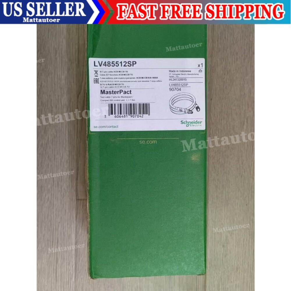 Replacement LV485512SP Cable for Schneider  Test Set