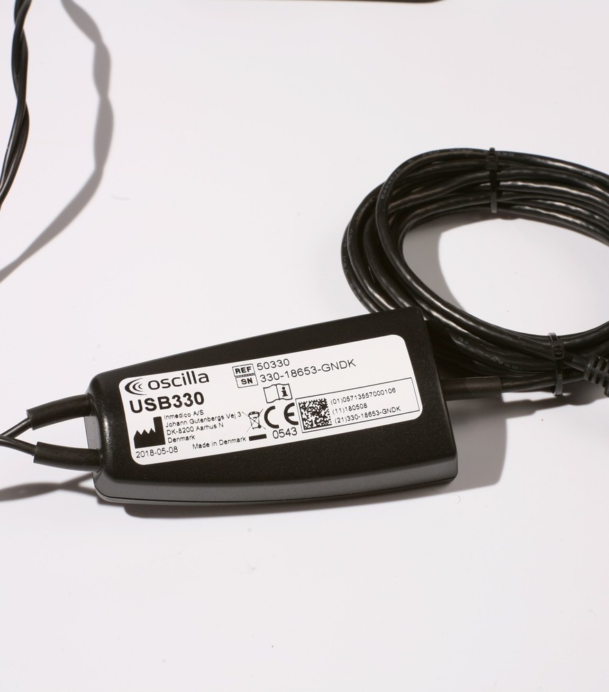 Oscilla USB330 Audiometer Headset – Complete Set – Tested & Working
