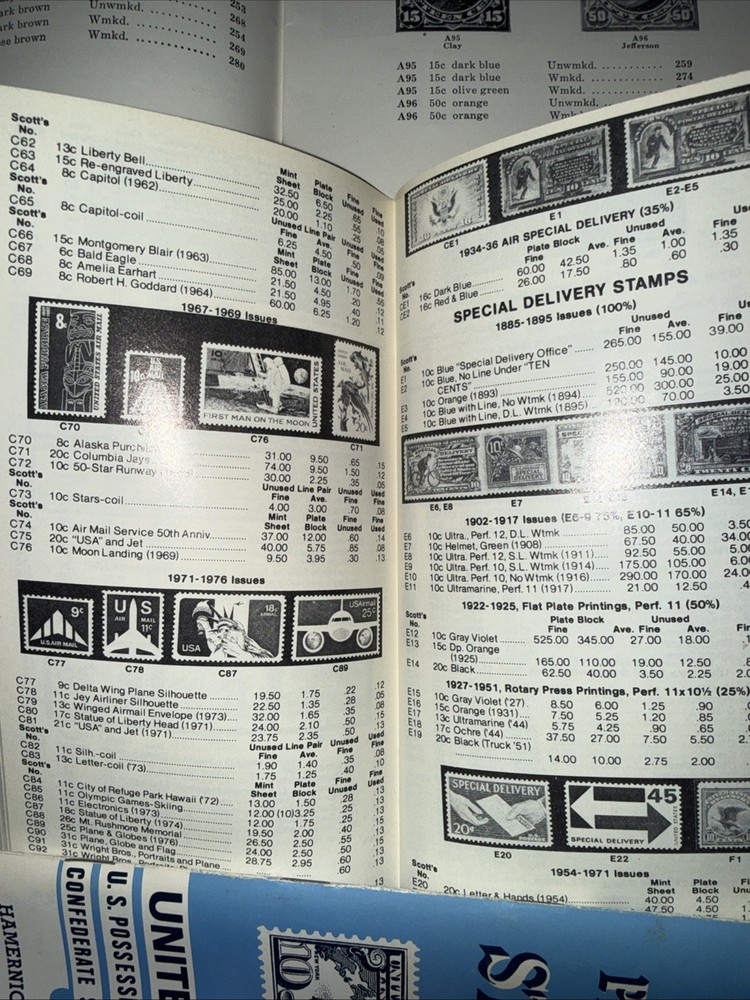 SCOTT And Two Hamernick U.S Postage Price Lists H3