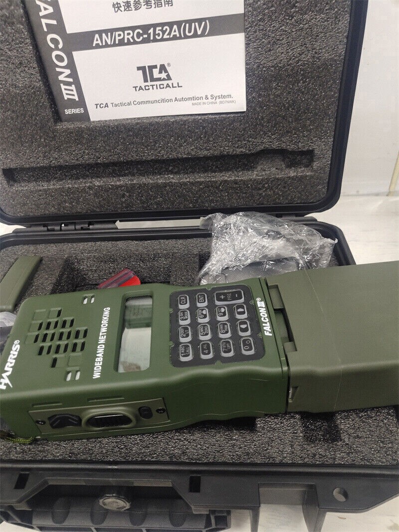 US SHIP 2026 TCA PRC-152A Military Aluminum Shell Radio Aluminum Body Multiband