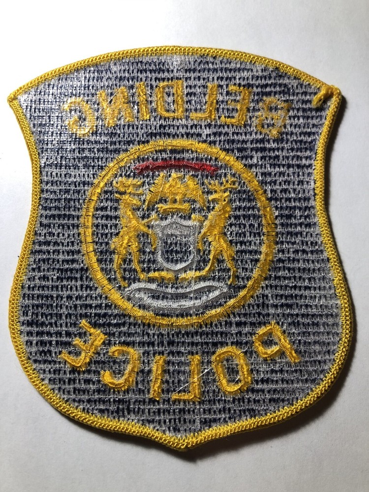 Belding Michigan Police Patch