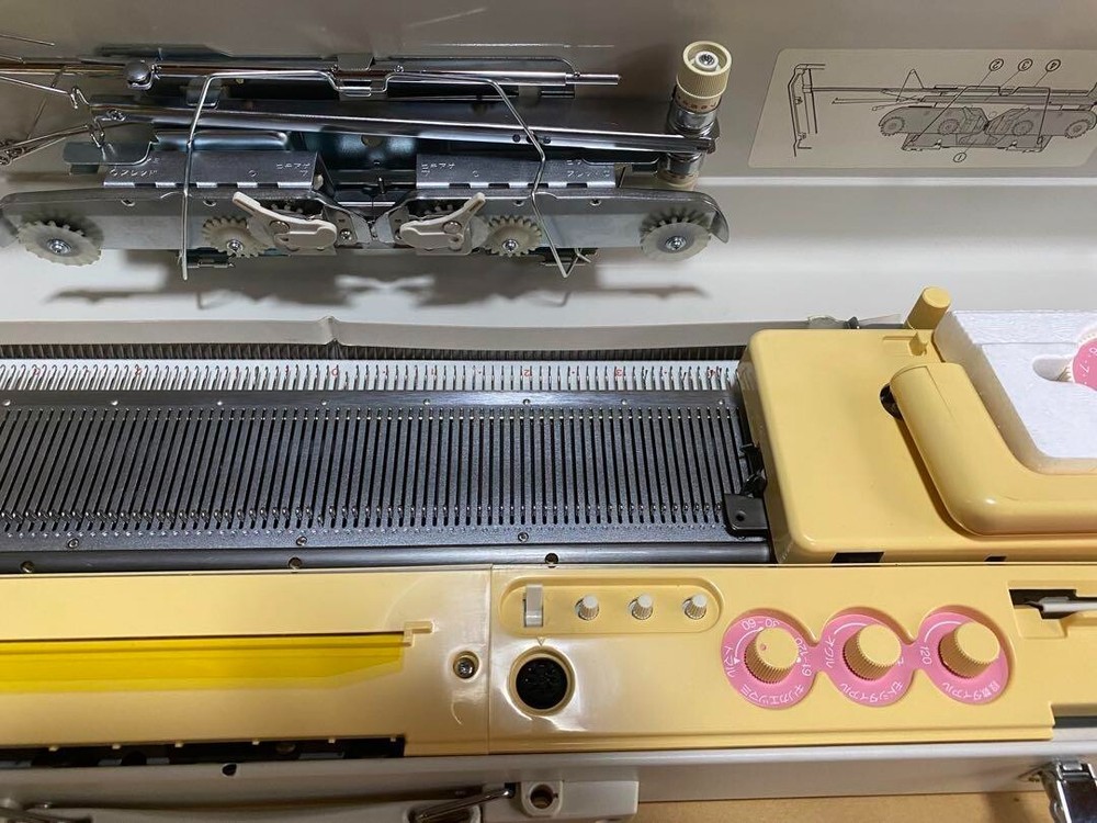 Knitting Machine Brother SK-561 Unused Untested ASIS ElectronicAutomatic Weaving