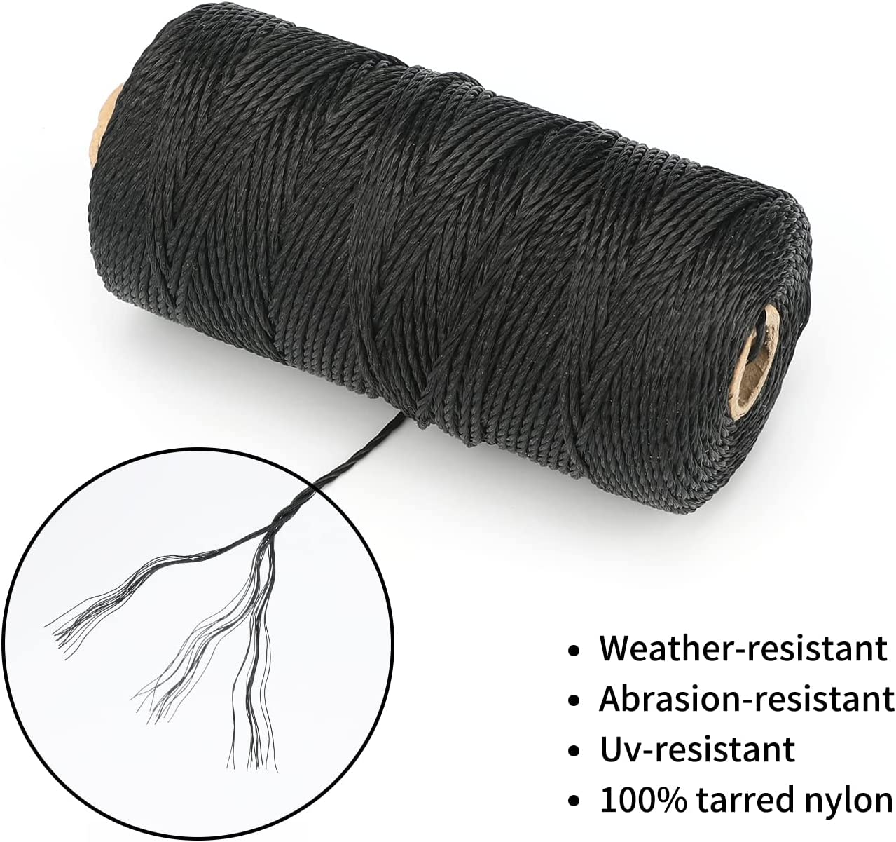 426 Feet Nylon Twine #36 Bank Line: 2mm. Strong, for Fishing, Camping, Netting.