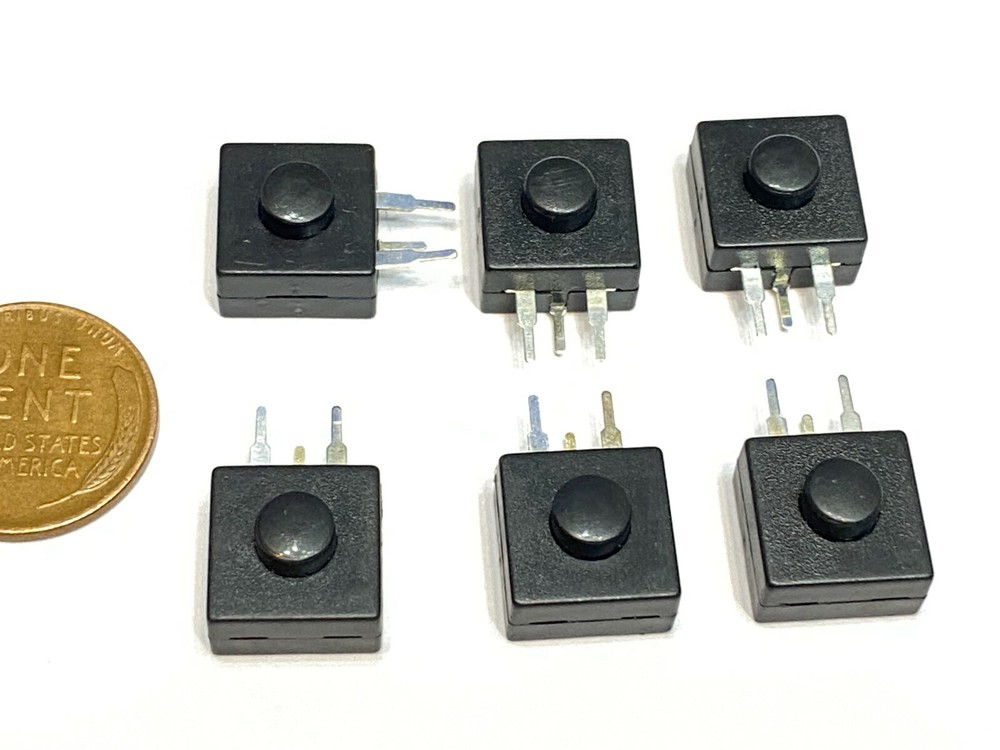 12 x Latching push button switch smd on/off flashlight mini small torch 1a B27