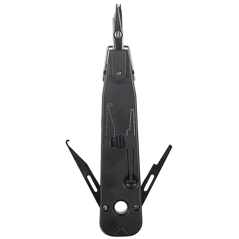 110 Wire Cutter Knife Telecom Pliers Punch Down Tool for Rj45 11 Module Network