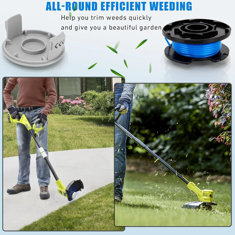 AC14RL3A String Trimmer Spool for Ryobi Weed Wacker String, 11ft 0.065" String T