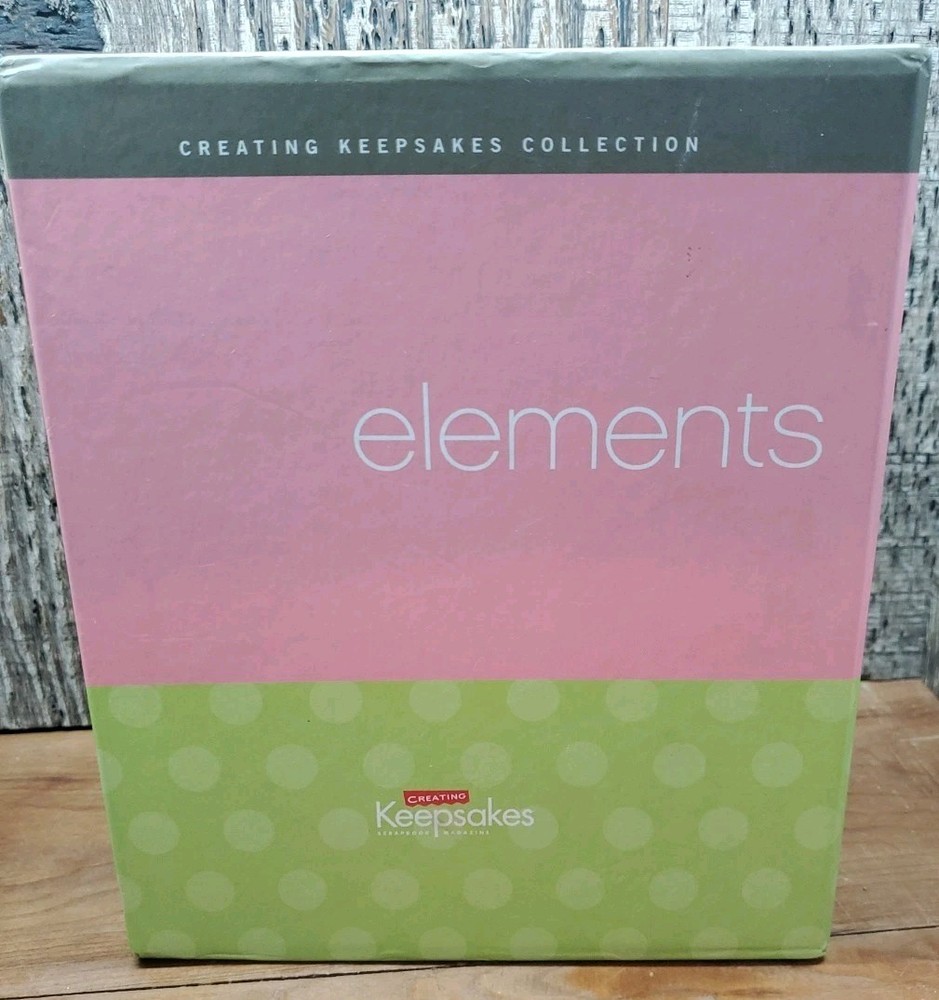 Creating Keepsakes Collection Elements Full Set Great Used Condition 5 Book Set